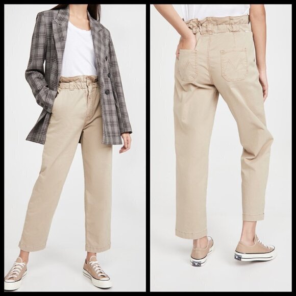 MOTHER Pants - 💕MOTHER💕 The Yoyo Ruffle Greaser ~ Killing Time